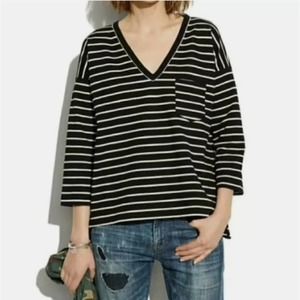 MADEWELL | Pocket Side Zipper Top | XS